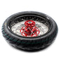 KKE 17 Inch Supermoto Wheels Tires for SUZUKI RMZ250 2007-2024 RMZ450 2005-2024