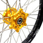 KKE 21 & 19 Wheels for Suzuki RMZ250 2007 RMZ450 2005-2024 Gold&Black