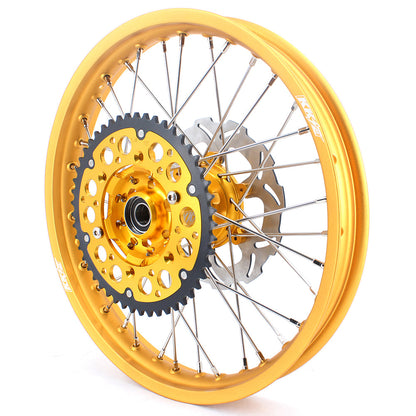 KKE 21 & 19 Wheels Gold Rims For SUZUKI RM125 2001-2007 RM250 2001-2008