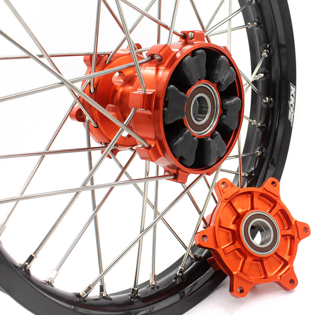 KKE 21/18 Enduro CUSH Drive For KTM EXC EXC-F EXC-W 125-530CC 2003-2025 Off Road Dirtbike Wheels