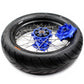KKE 3.5/4.25*17inch Cush Drive Supermoto Wheels Tires For SUZUKI DR650SE 1996-2021