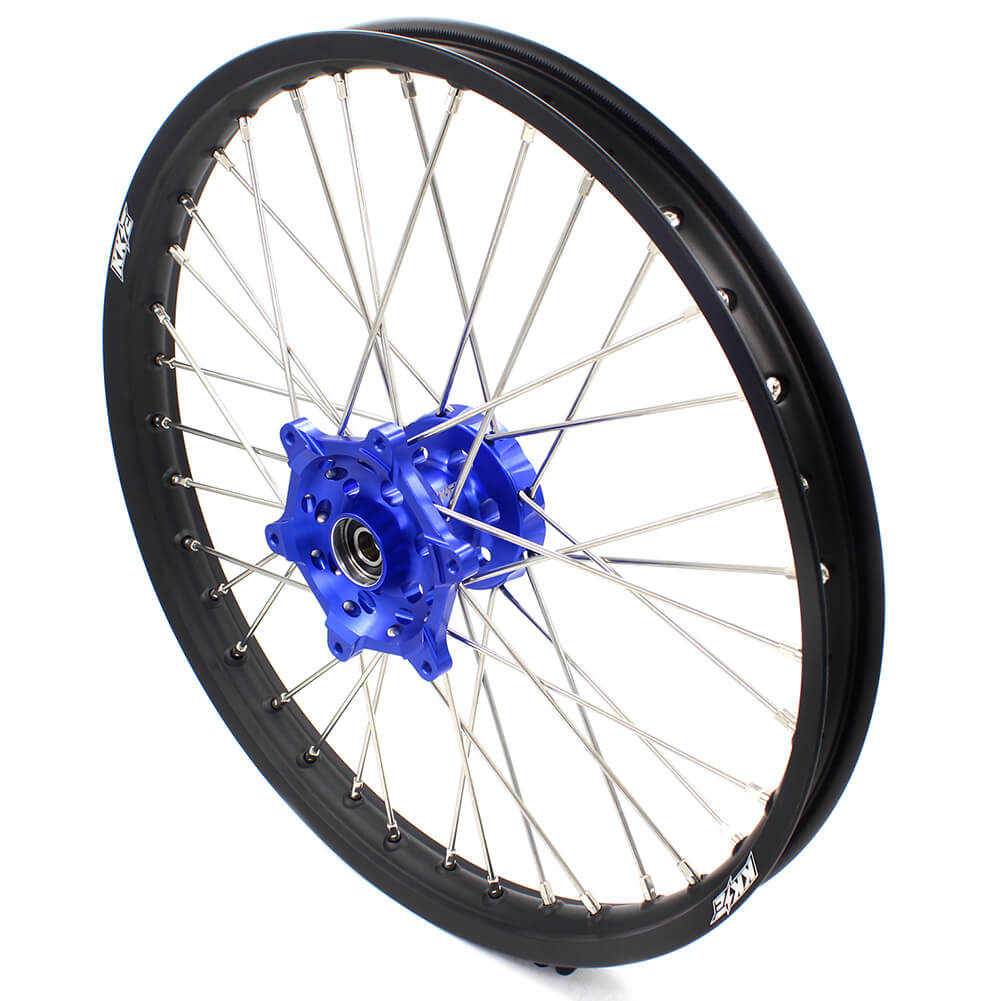 KKE 21 & 18 Enduro Wheels for Yamaha WR250X 2008-2011 Blue