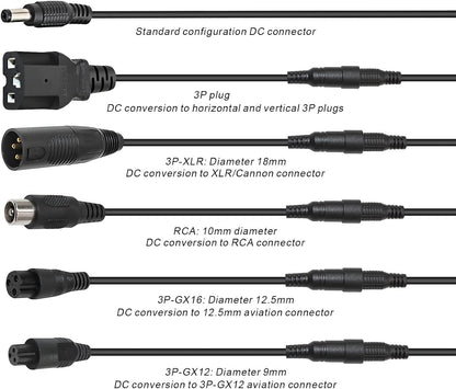 54.6V 2A Battery Charger- Multiple Plugs