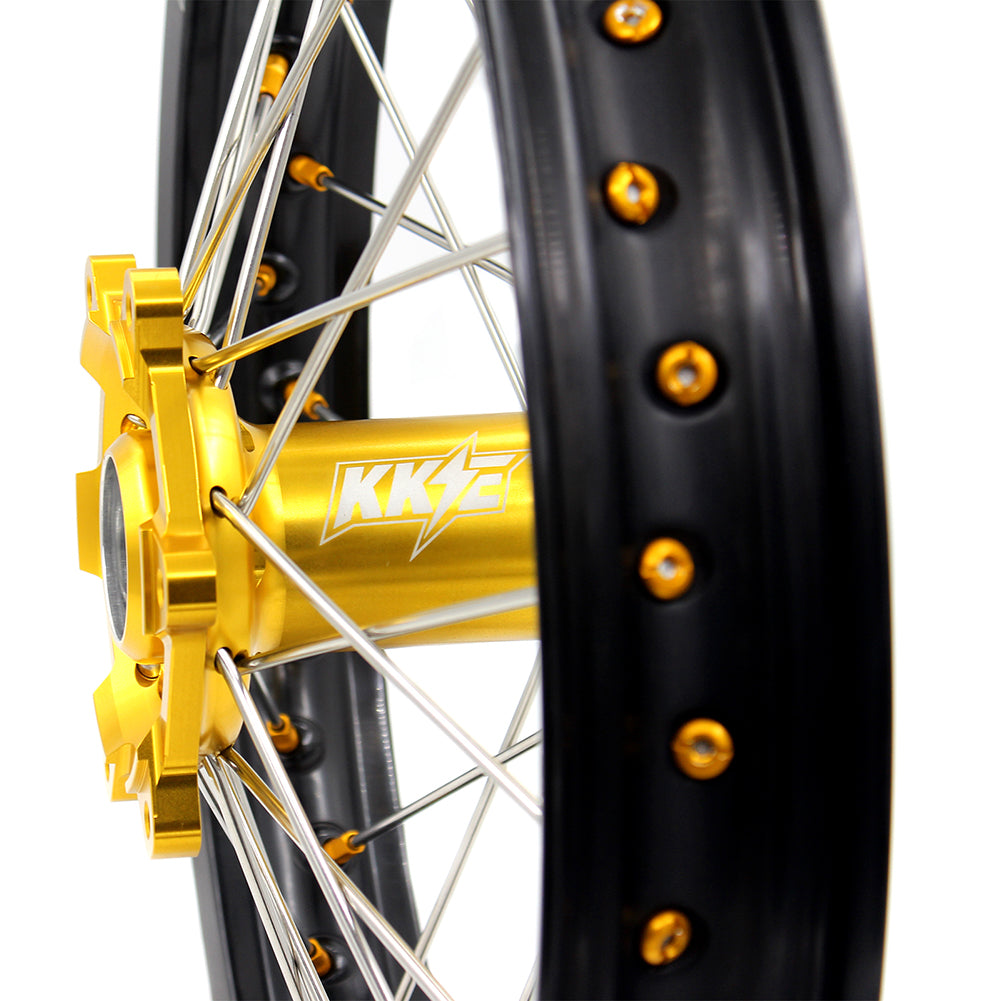 KKE 21/18 Enduro Dirt Wheels Rim For SUZUKI DRZ400SM 2005-2024
