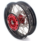 KKE 3.5 & 4.25 Cush Drive Supermoto Rims For HONDA XR650R 2000-2008 Red & Black