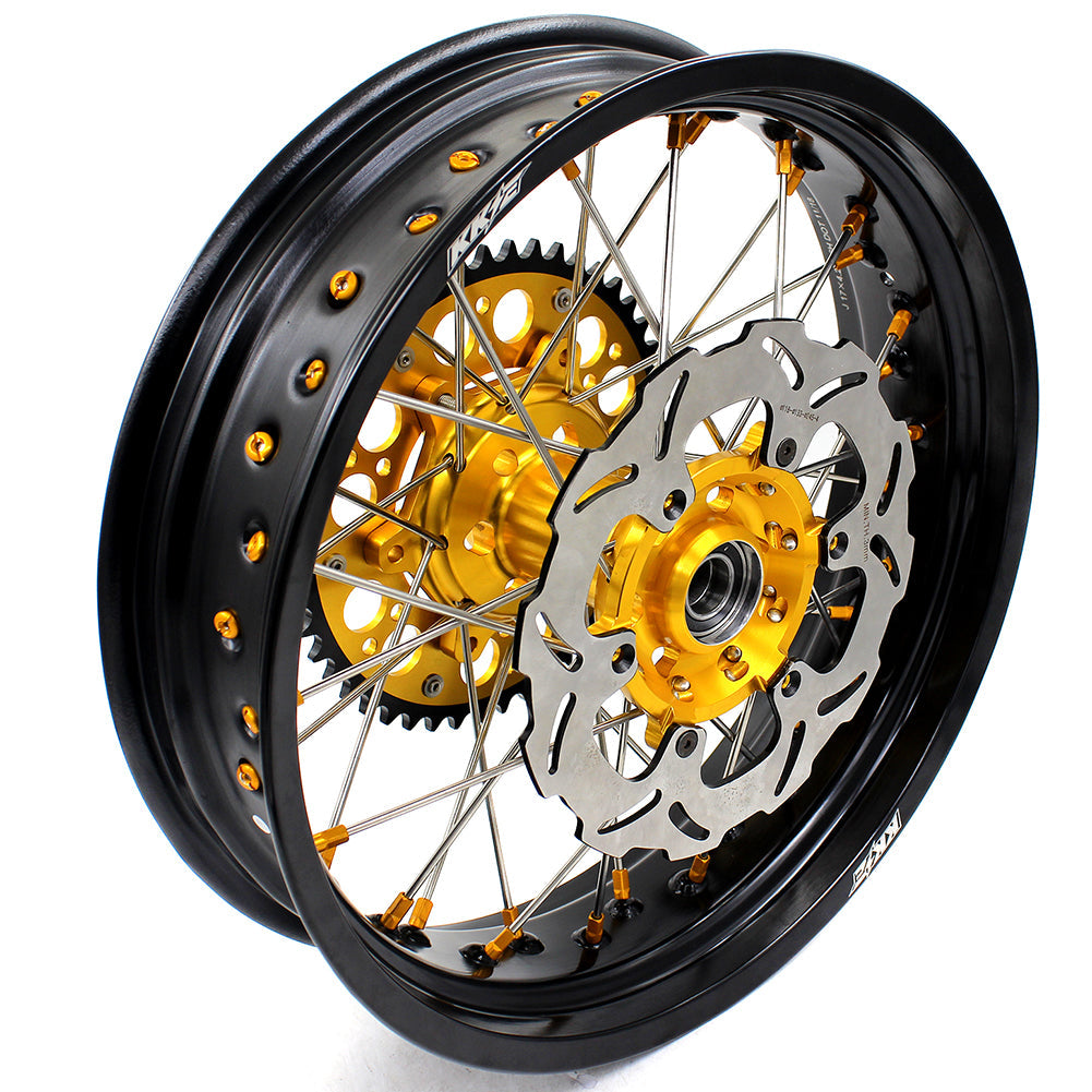 KKE 3.5/4.25*17 Inch Supermoto Wheels For SUZUKI DRZ400SM 2005-2024 CST Tires Rim