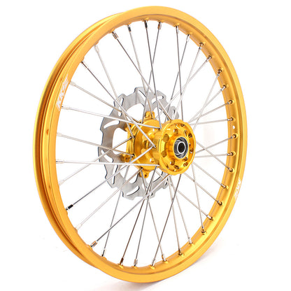 KKE 21 & 19 Wheels Gold Rims For SUZUKI RM125 2001-2007 RM250 2001-2008