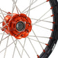 KKE 17"*1.4/14"*1.6 Kid's Big Wheels Rims Fit KTM SX 85 2003-2020 Orange Nipples