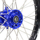 KKE 21 & 18 Enduro Wheels for YAMAHA WR250F 2017-2018 WR450F 2016-2018 Blue&Black  270mm Disc
