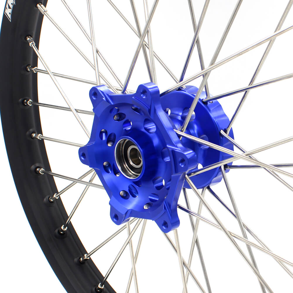 KKE 21 & 18 Enduro Wheels for Yamaha WR250X 2008-2011 Blue