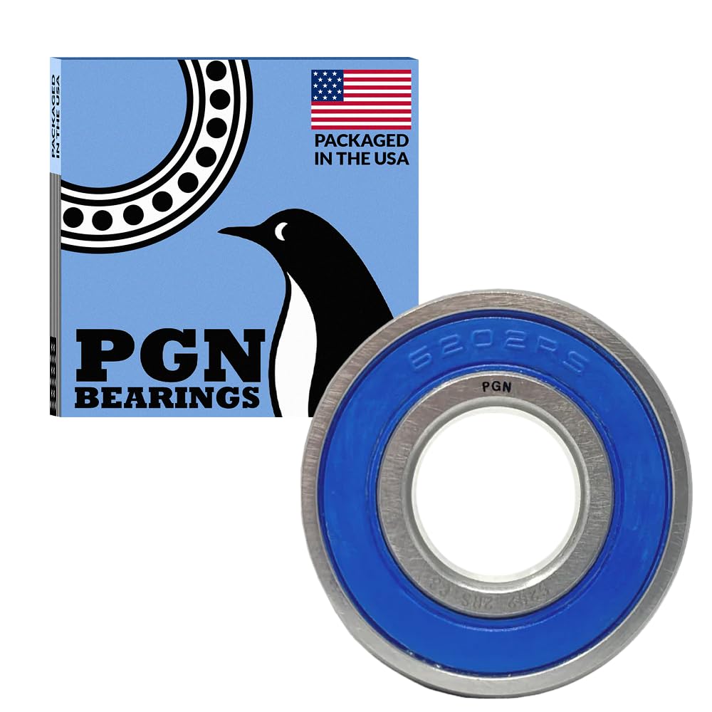 Chrome Steel 6202-2RS Bearing