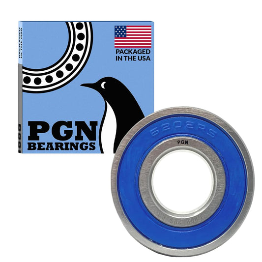 Chrome Steel 6202-2RS Bearing