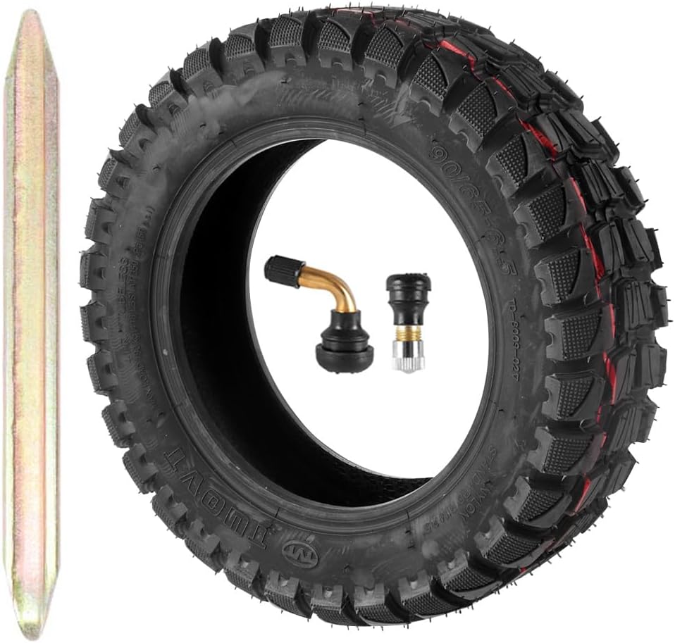 Electric Scooter 11-inch Tubeless Tire 90/65-6.5 Thick Road Tire