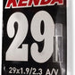 Kenda Bicycle Mountain Bike Inner Tube Schrader Valve 29 Inch X 1.9/2.3