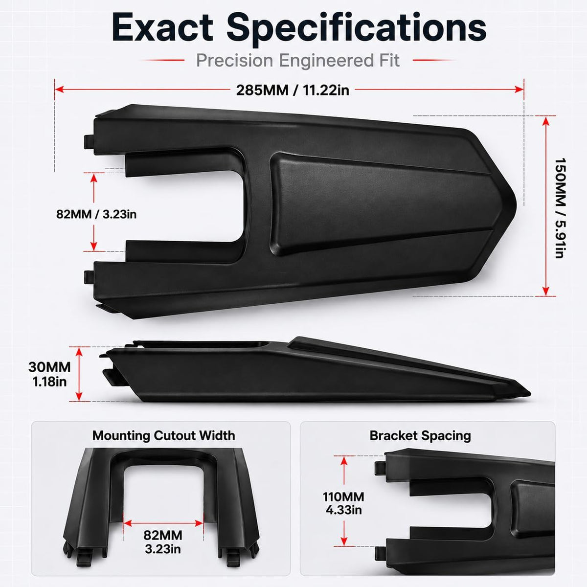 Rear Fender Mudguard for Yozma IN10/IN10 Pro
