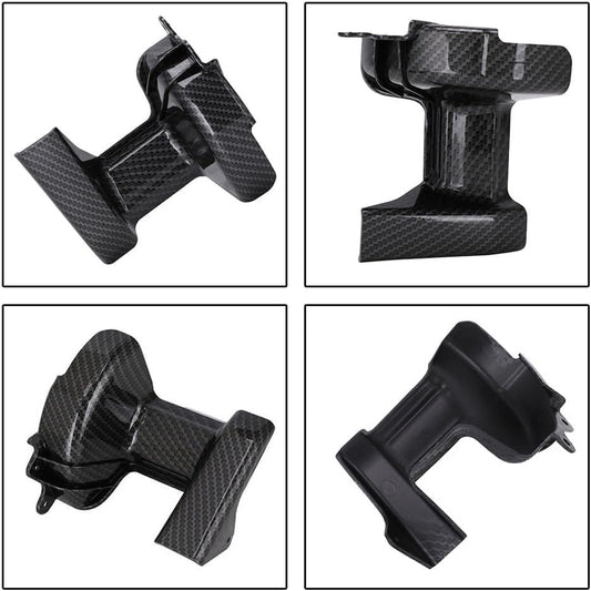 Water Transfer Carbon Fiber Bottom Guard Cover for Surron for Light Bee Electric Bike X160 X260 Center Shaft Sleeve Mud for SPLASH Guard ABS Plastic