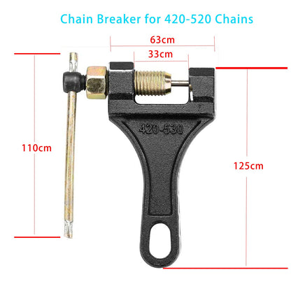 Chain Breaker Tool for 420-530 Roller Chain