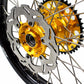 KKE 21 & 19 Wheels for Suzuki RMZ250 2007 RMZ450 2005-2024 Gold&Black