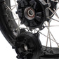 KKE 2.5*19 & 4.25*17 Cush Drive Supermoto Wheels for SUZUKI Dr650se 1996-2021 Black