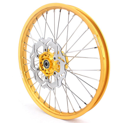 KKE 21 & 19 Wheels Gold Rims For SUZUKI RM125 2001-2007 RM250 2001-2008