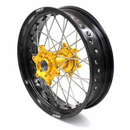 KKE 17Inch Supermoto Dirtbike Wheels For SUZUKI DRZ400SM 2005-2024