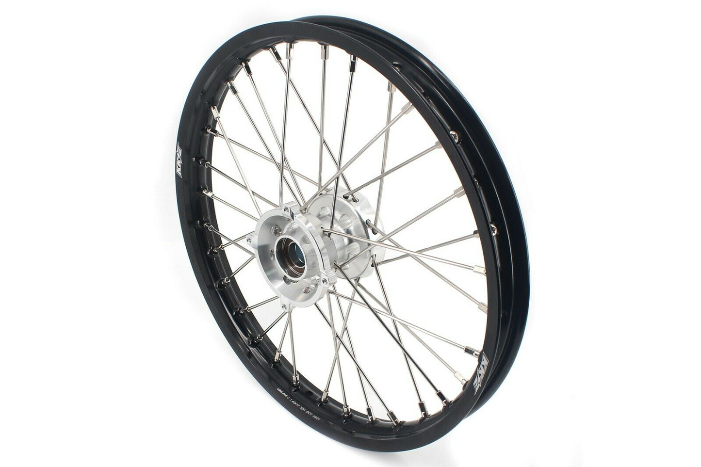 KKE 19"*1.6 & 16"*1.85 Kid's Big Wheels Rims Set Fit KTM SX 85 2021-2024 Silver Hub
