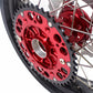 KKE 3.5 & 4.25 Cush Drive Supermoto Rims For HONDA XR650R 2000-2008 Red & Black