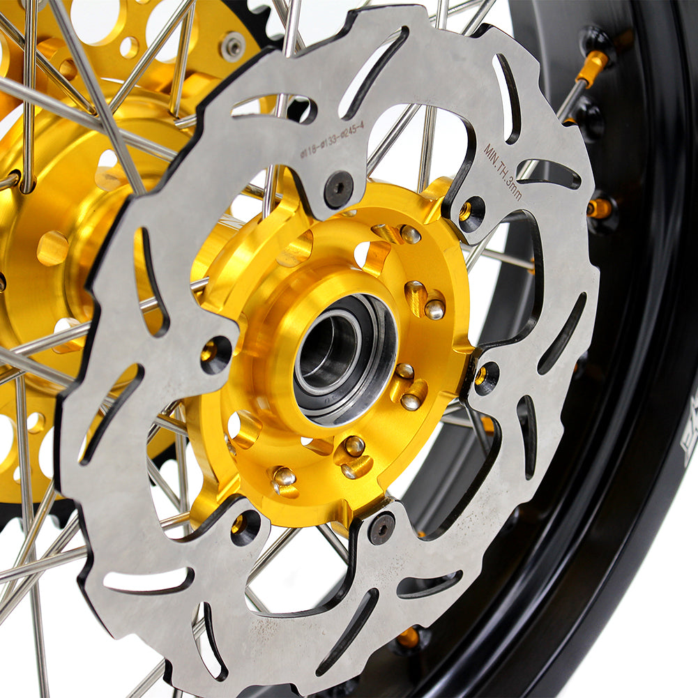 KKE 3.5/4.25*17 Inch Supermoto Wheels For SUZUKI DRZ400SM 2005-2024 CST Tires Rim