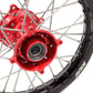 KKE 17"*1.4/14"*1.6 Spoked Small Kid's Wheels Set For KTM SX 85 2003-2020 Red Hub