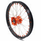 KKE 17"*1.4/14"*1.6 Kid's Big Wheels Rims Fit KTM SX 85 2003-2020 Orange Nipples