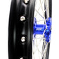 KKE 21 & 18 Enduro Wheels for YAMAHA WR250F 2017-2018 WR450F 2016-2018 Blue&Black  270mm Disc