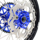 KKE 21 & 18 Enduro Wheels for YAMAHA WR250F 2017-2018 WR450F 2016-2018 Blue&Black  270mm Disc