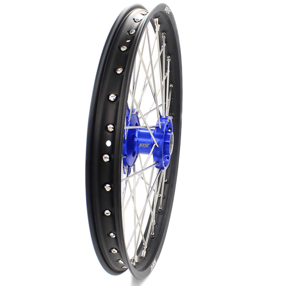 KKE 21 & 18 Enduro Wheels for Yamaha WR250X 2008-2011 Blue