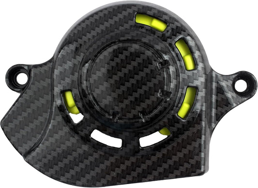 Sur Ron Engine Cover,Engine Case Saver Guards Protector for Surron Light Bee X/S/L1E Segway X260 X160 Electric Dirt Bike(Imitation Carbon Fiber)