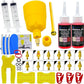 Universal Bicycle Hydraulic Disc Brake Bleed Kit - Compatible with Shimano Tektro Magura Hayes Formula Hope Giant and Other High-Performance Brake Systems