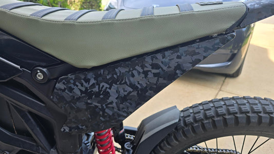Forged Composite Carbon Vinyl Battery/ Plastics Wrap Roll (1.49ft x 5ft, Black)