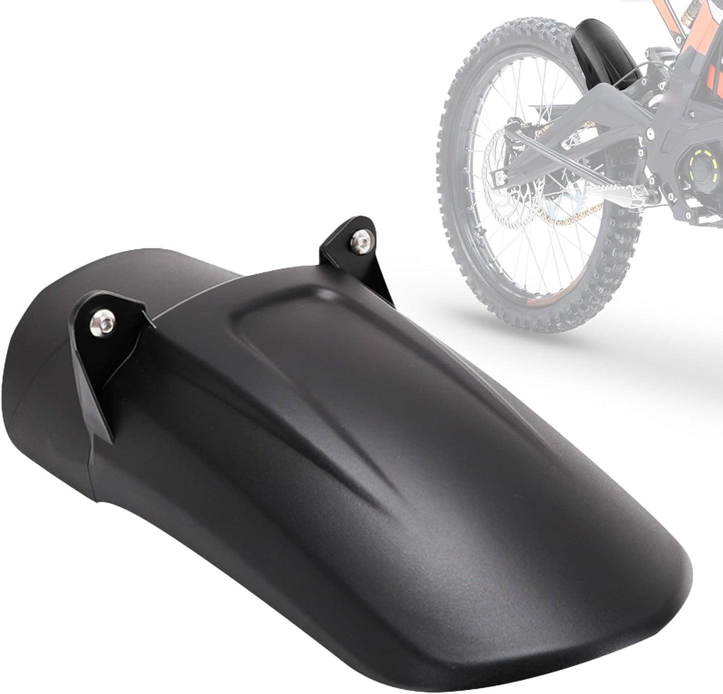 JFG RACING Rear Wheel Fender for Surron Light Bee,Motorcycle Shock Mudguard Mud Guard for Dirt Bike Sur Ron Light Bee X and S/LBX/X160/X260