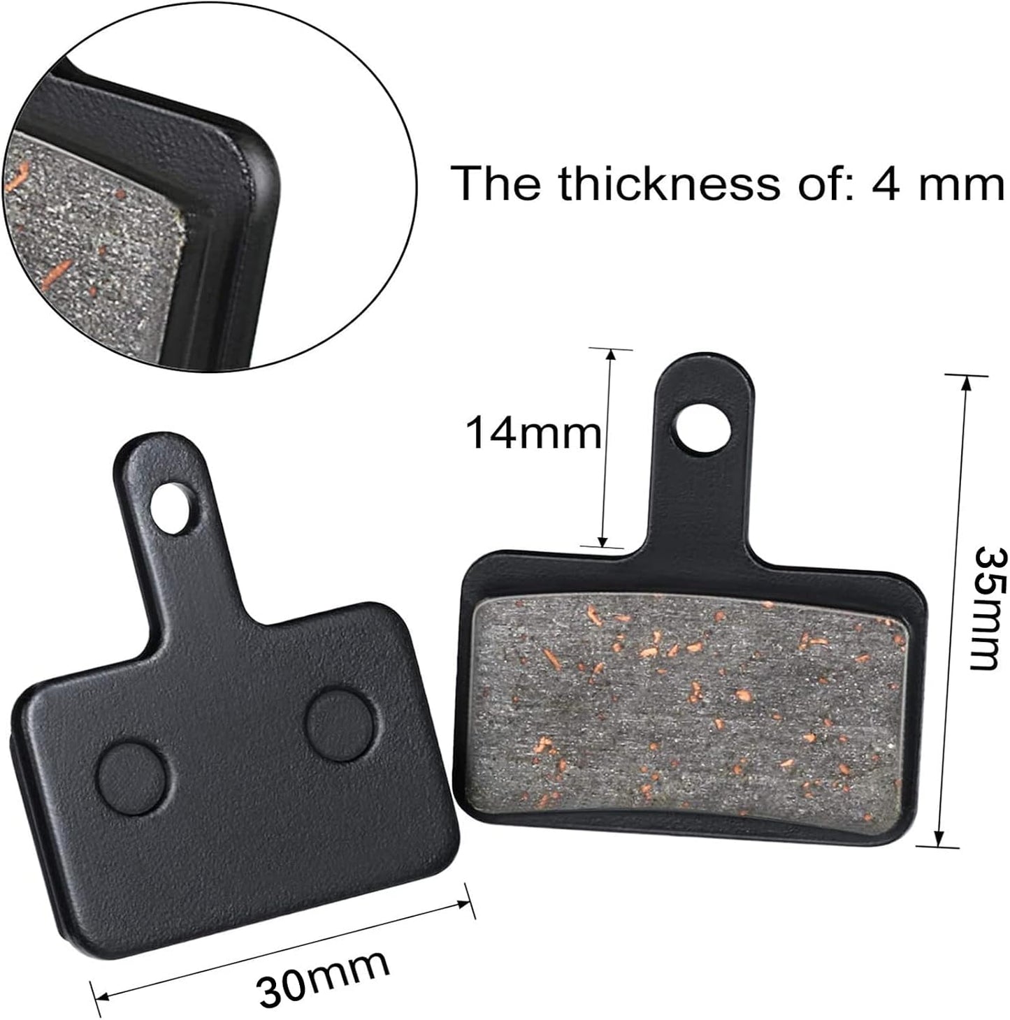 ONYX RCR 72V Rear Brake Pads — Fits v1.5
