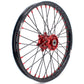 KKE 21 & 19 MX Rims for Suzuki RMZ250 2007-2024 RMZ450 2005-2024 Black Spokes