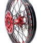 KKE 21 & 19 MX Rims for Suzuki RMZ250 2007-2024 RMZ450 2005-2024 Black Spokes