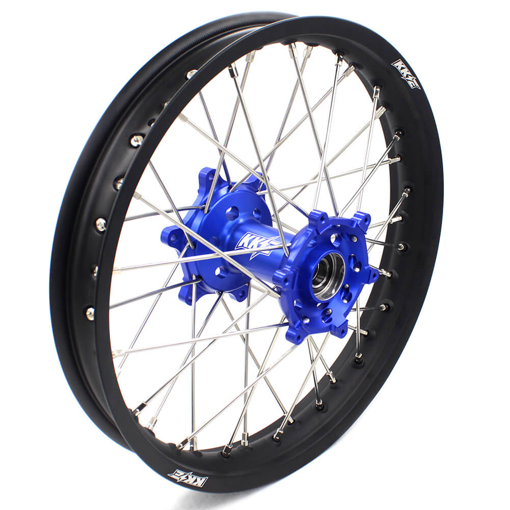 KKE 21 & 18 Enduro Wheels for Yamaha WR250X 2008-2011 Blue
