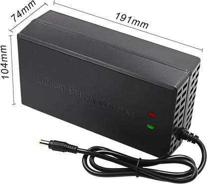 ONYX Motorbikes RCR Portable Charger, 84V 5A Li ion Battery Charger, 20S 72V