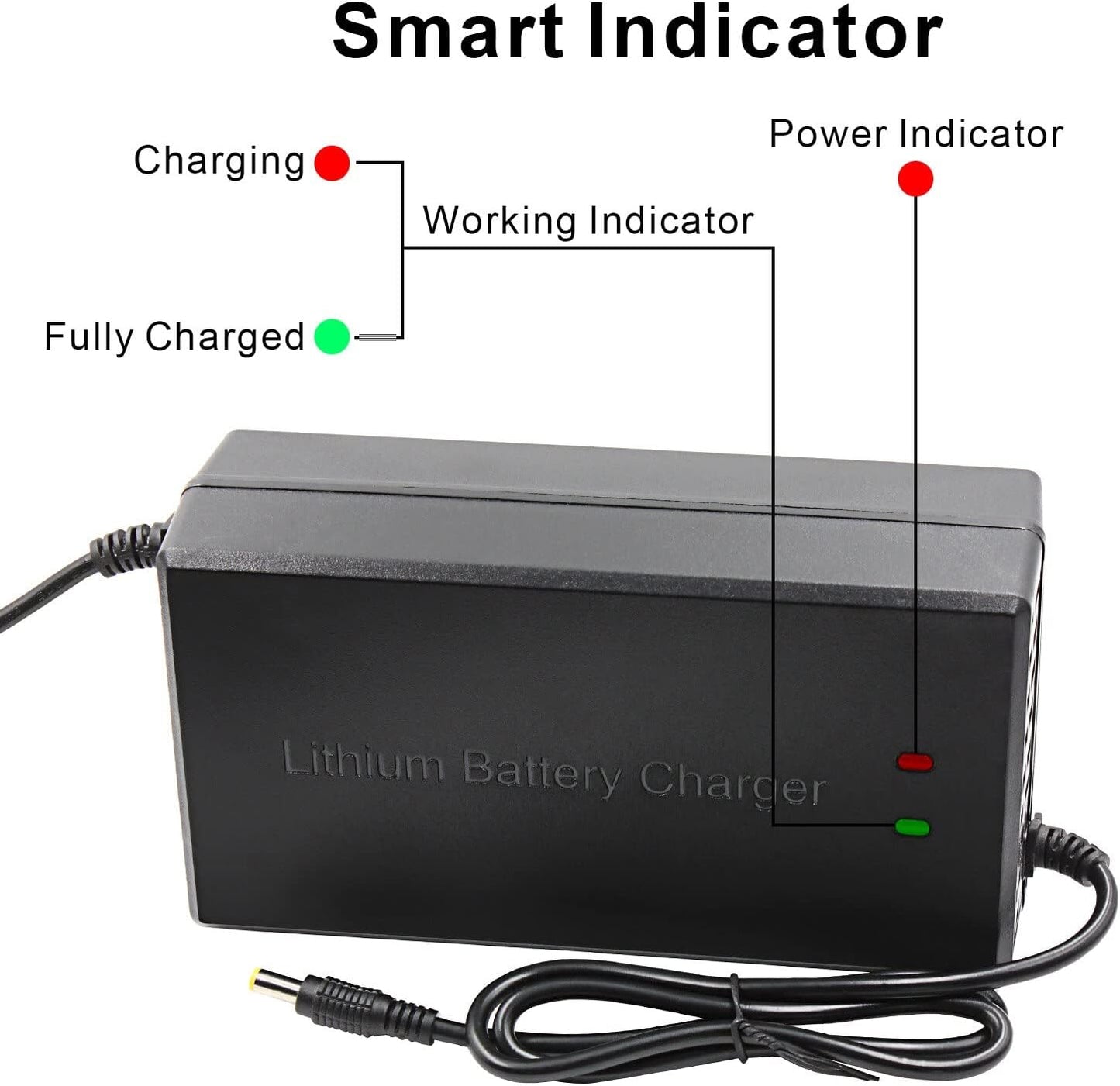 ONYX Motorbikes RCR Portable Charger, 84V 5A Li ion Battery Charger, 20S 72V