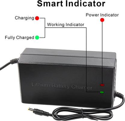 ONYX Motorbikes RCR Portable Charger, 84V 5A Li ion Battery Charger, 20S 72V