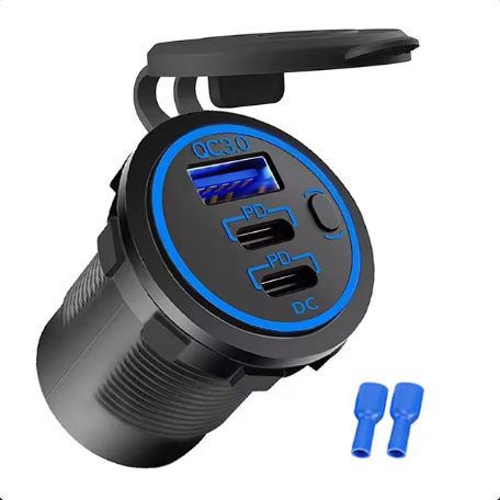 Surron Talaria USB-A USB-C 5V Charge Port