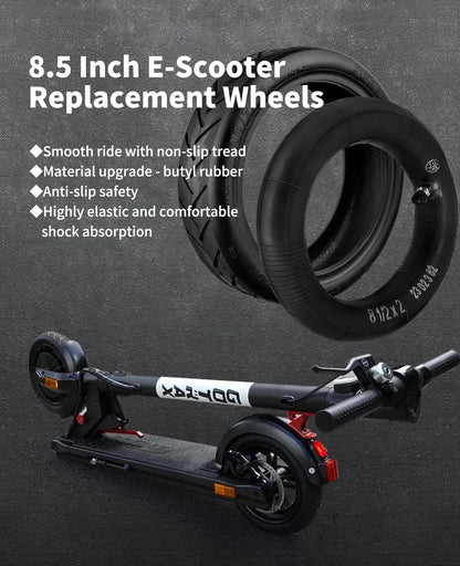 Tire & tube for 8.5in Scooter wheel, 50/75-6.1 Tire (Individual)