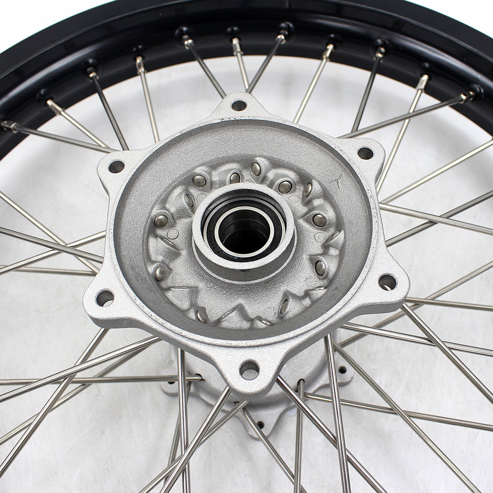 KKE 19*2.15 Cast Rear Wheel Rim For Yamaha YZ125 YZ250 YZ250F YZ450F Silver