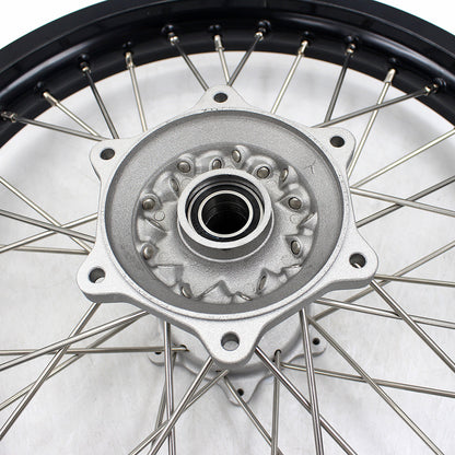 KKE 19*2.15 Cast Rear Wheel Rim For Yamaha YZ125 YZ250 YZ250F YZ450F Silver