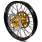 KKE 21 & 19 MX Wheels Rims for SUZUKI RMZ250 2007-2024 RMZ450 2005-2024 Black Spokes