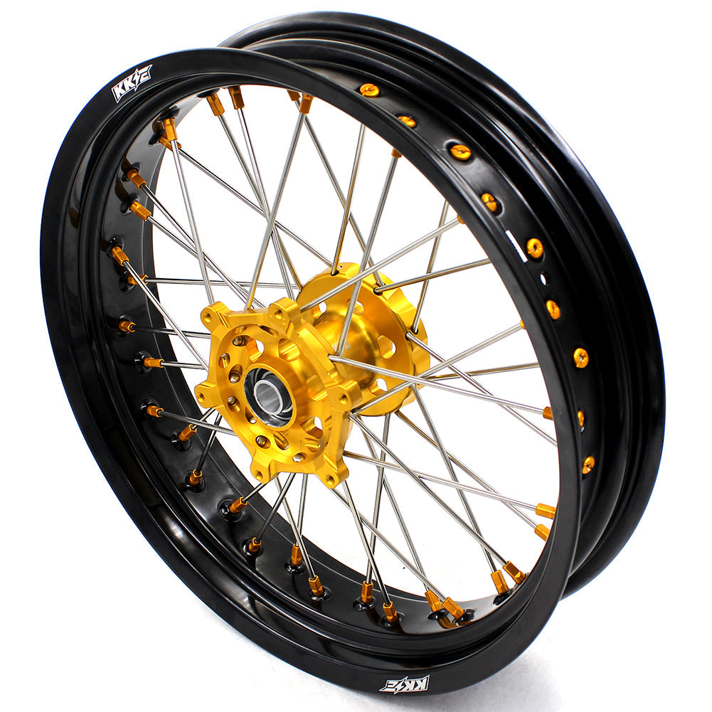 KKE 3.5/4.25*17 Inch Supermoto Wheels For SUZUKI DRZ400SM 2005-2024 CST Tires Rim